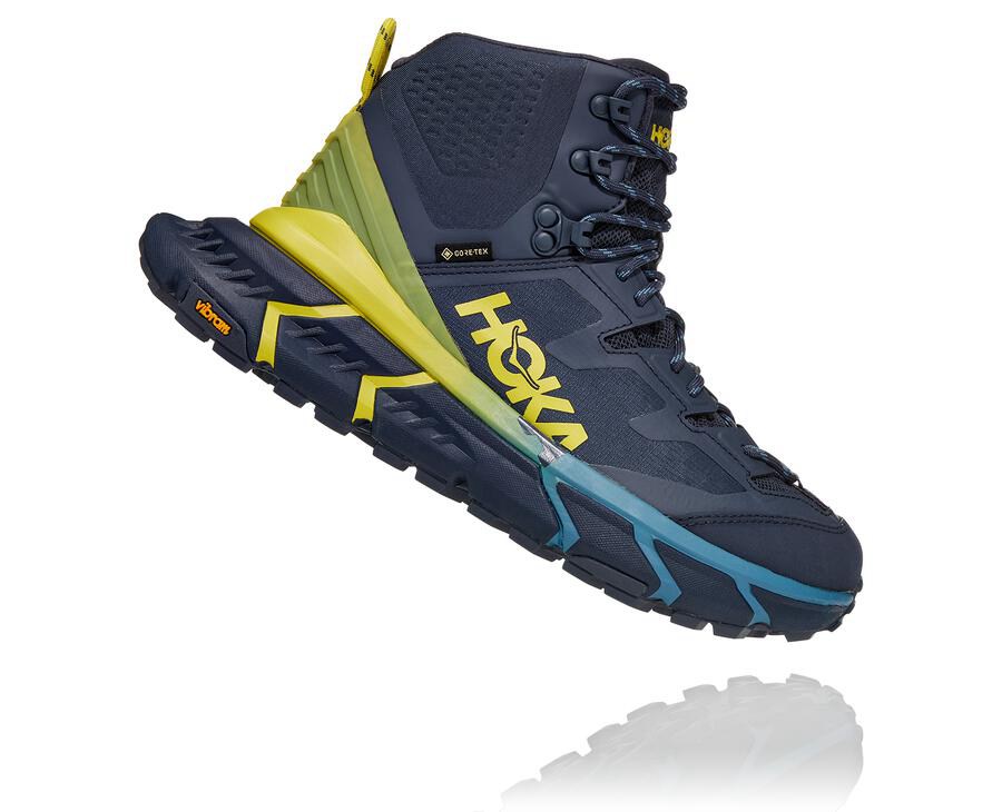 Hoka One One Womens Hiking Boots - TenNine Hike GORE-TEX - Blue - SKJW02478